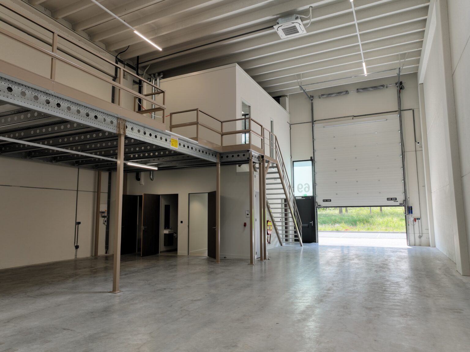 Gasloos nieuwbouw bedrijfspand Etten-Leur
