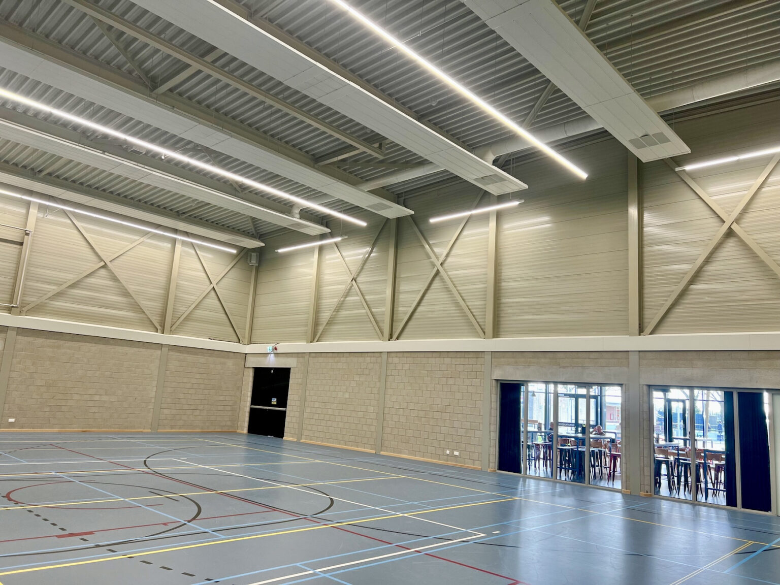 MFC de Vilgaard led verlichting sport accommodatie