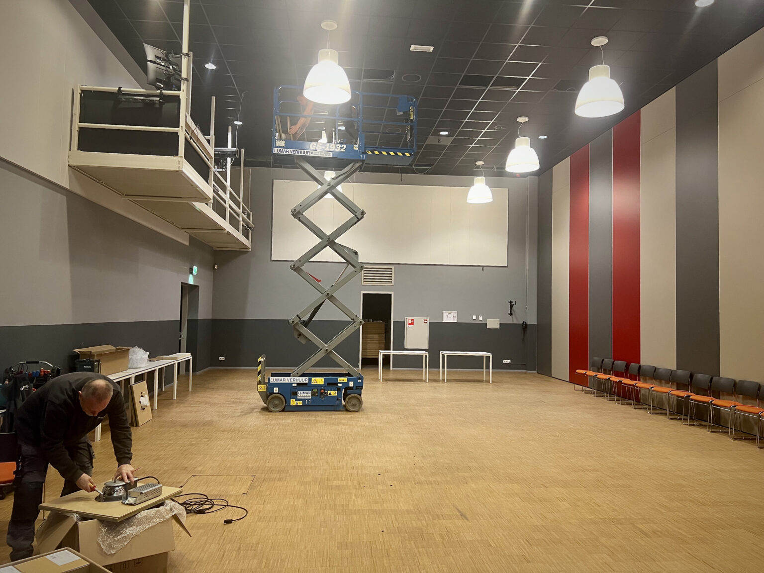 MFC de Vilgaard led verlichting theaterzaal